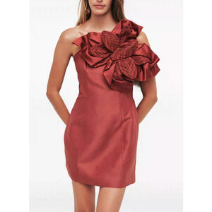 Aje Isla floral-detail mini dress US 4